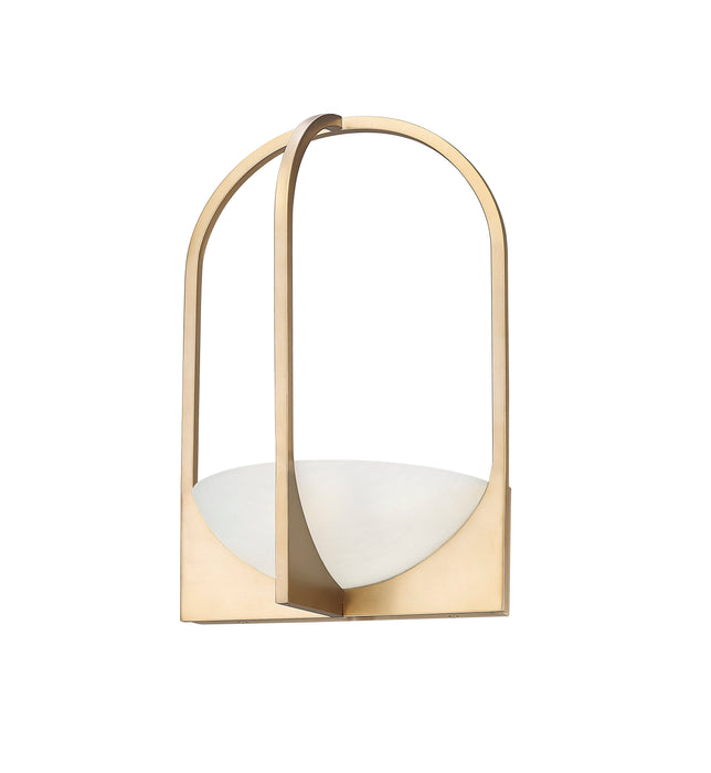 Wall Sconce Z-Lite 1947-2S-MGLD Modern Gold Devon 2 Light Wall Sconce Z-Lite