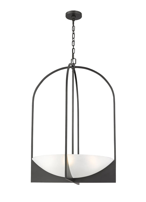 Chandelier Z-Lite 1947-38MB Matte Black Devon 6 Light Chandelier Z-Lite