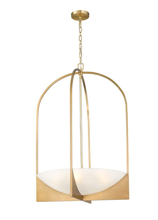 Chandelier Z-Lite 1947-38MGLD Modern Gold Devon 6 Light Chandelier Z-Lite