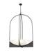 Chandelier Z-Lite 1947-48MB Matte Black Devon 8 Light Chandelier Z-Lite