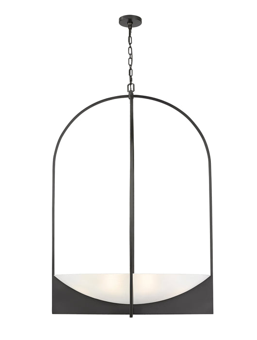 Chandelier Z-Lite 1947-48MB Matte Black Devon 8 Light Chandelier Z-Lite