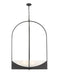 Chandelier Z-Lite 1947-48MB Matte Black Devon 8 Light Chandelier Z-Lite