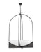 Chandelier Z-Lite 1947-48MB Matte Black Devon 8 Light Chandelier Z-Lite