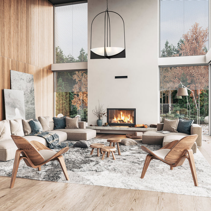 Chandelier Z-Lite 1947-48MB Matte Black Devon 8 Light Chandelier Z-Lite