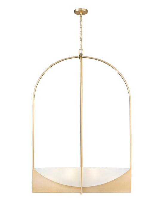 Chandelier Z-Lite 1947-48MGLD Modern Gold Devon 8 Light Chandelier Z-Lite