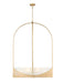 Chandelier Z-Lite 1947-48MGLD Modern Gold Devon 8 Light Chandelier Z-Lite