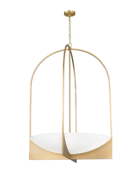 Chandelier Z-Lite 1947-48MGLD Modern Gold Devon 8 Light Chandelier Z-Lite