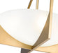 Semi Flush Mount Z-Lite 1947SFS-MGLD Modern Gold Devon 4 Light Semi Flush Mount Z-Lite