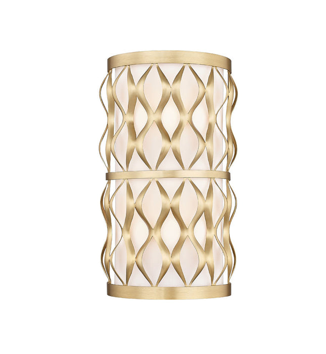 Z-Lite 1948-2S-MGLD Harden 14.75 Inch Wall Sconce in Modern Gold