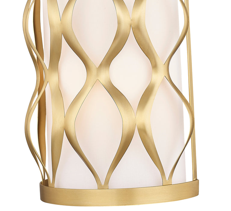 Wall Sconce Z-Lite 1948-3S-MGLD Modern Gold Harden 3 Light Wall Sconce Z-Lite