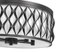 Flush mount Z-Lite 1948F20-MB Matte Black Harden 5 Light Flush mount Z-Lite
