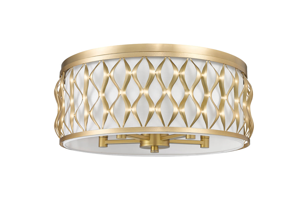 Flush mount Z-Lite 1948F20-MGLD Modern Gold Harden 5 Light Flush mount Z-Lite