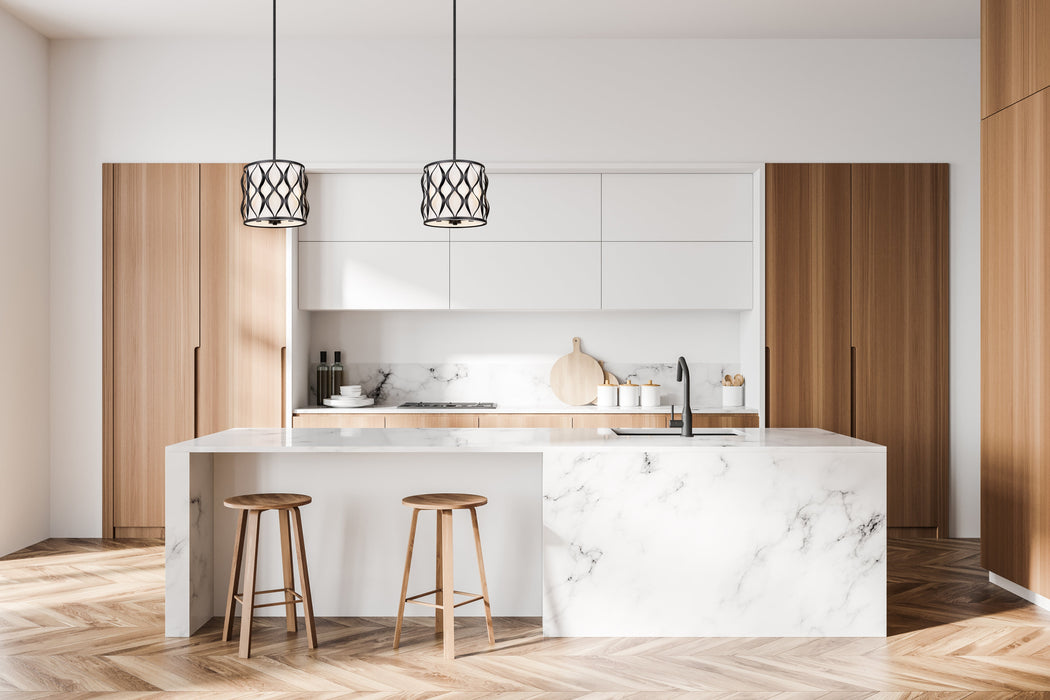 Pendant Z-Lite 1948P12-MB Matte Black Harden 3 Light Pendant Z-Lite