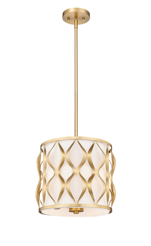 Pendant Z-Lite 1948P12-MGLD Modern Gold Harden 3 Light Pendant Z-Lite