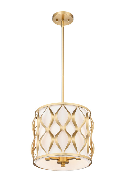 Pendant Z-Lite 1948P12-MGLD Modern Gold Harden 3 Light Pendant Z-Lite