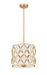 Pendant Z-Lite 1948P12-MGLD Modern Gold Harden 3 Light Pendant Z-Lite