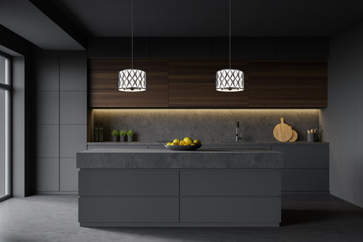 Pendant Z-Lite 1948P18-MB Matte Black Harden 5 Light Pendant Z-Lite