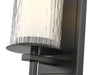 Wall Sconce Z-Lite 1949-1S-MB Matte Black Grayson 1 Light Wall Sconce Z-Lite