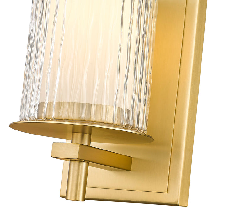 Wall Sconce Z-Lite 1949-1S-MGLD Modern Gold Grayson 1 Light Wall Sconce Z-Lite