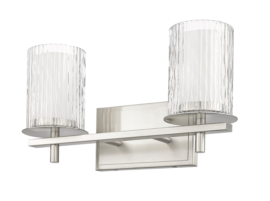 Vanity Z-Lite 1949-2V-BN Brushed Nickel Grayson 2 Light Vanity Z-Lite