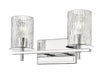 Vanity Z-Lite 1949-2V-CH Chrome Grayson 2 Light Vanity Z-Lite