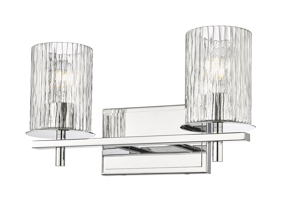 Vanity Z-Lite 1949-2V-CH Chrome Grayson 2 Light Vanity Z-Lite