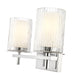 Vanity Z-Lite 1949-2V-CH Chrome Grayson 2 Light Vanity Z-Lite