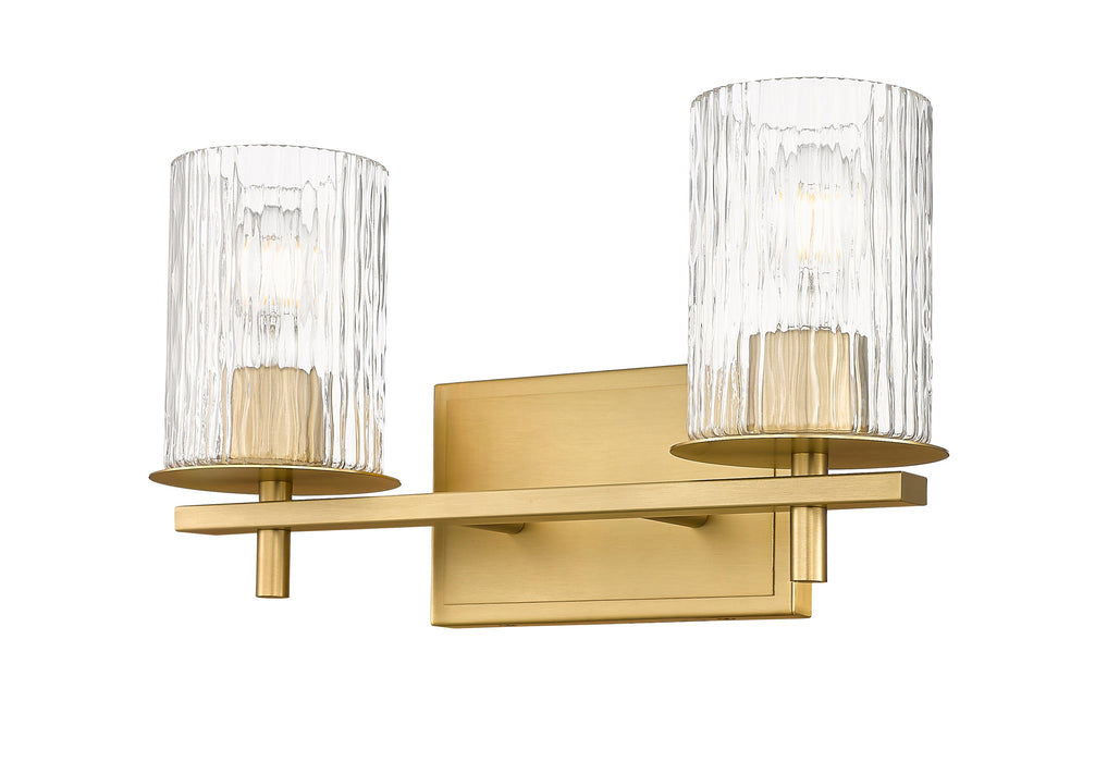 Vanity Z-Lite 1949-2V-MGLD Modern Gold Grayson 2 Light Vanity Z-Lite