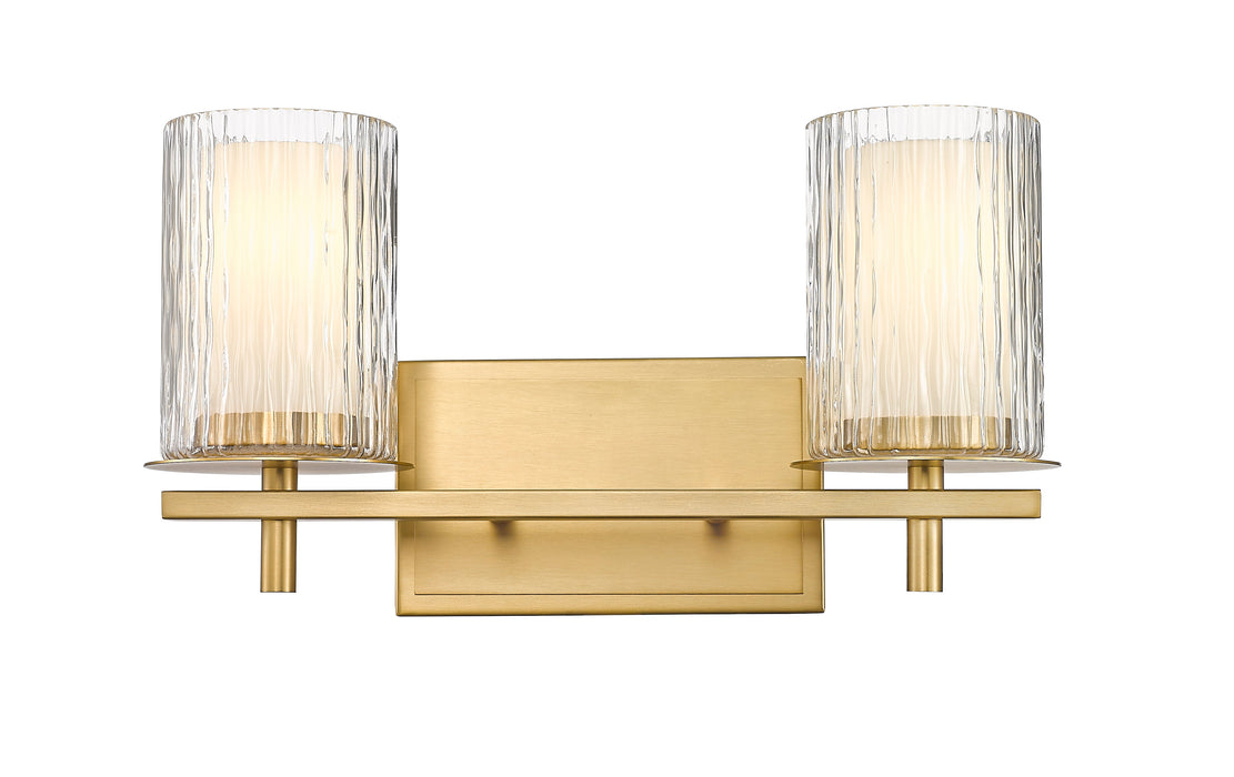 Vanity Z-Lite 1949-2V-MGLD Modern Gold Grayson 2 Light Vanity Z-Lite