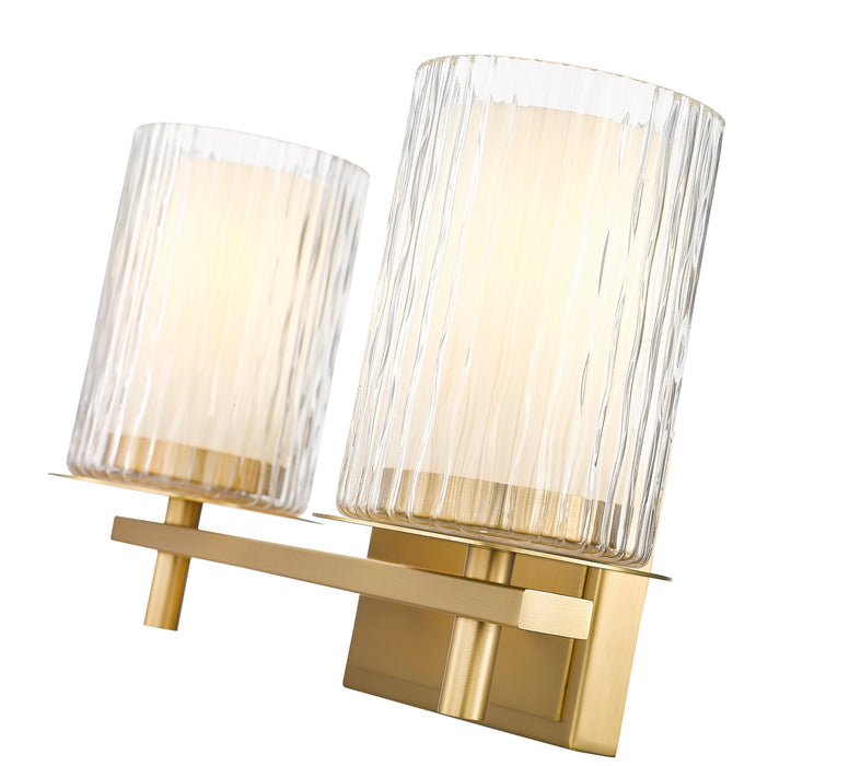 Vanity Z-Lite 1949-2V-MGLD Modern Gold Grayson 2 Light Vanity Z-Lite