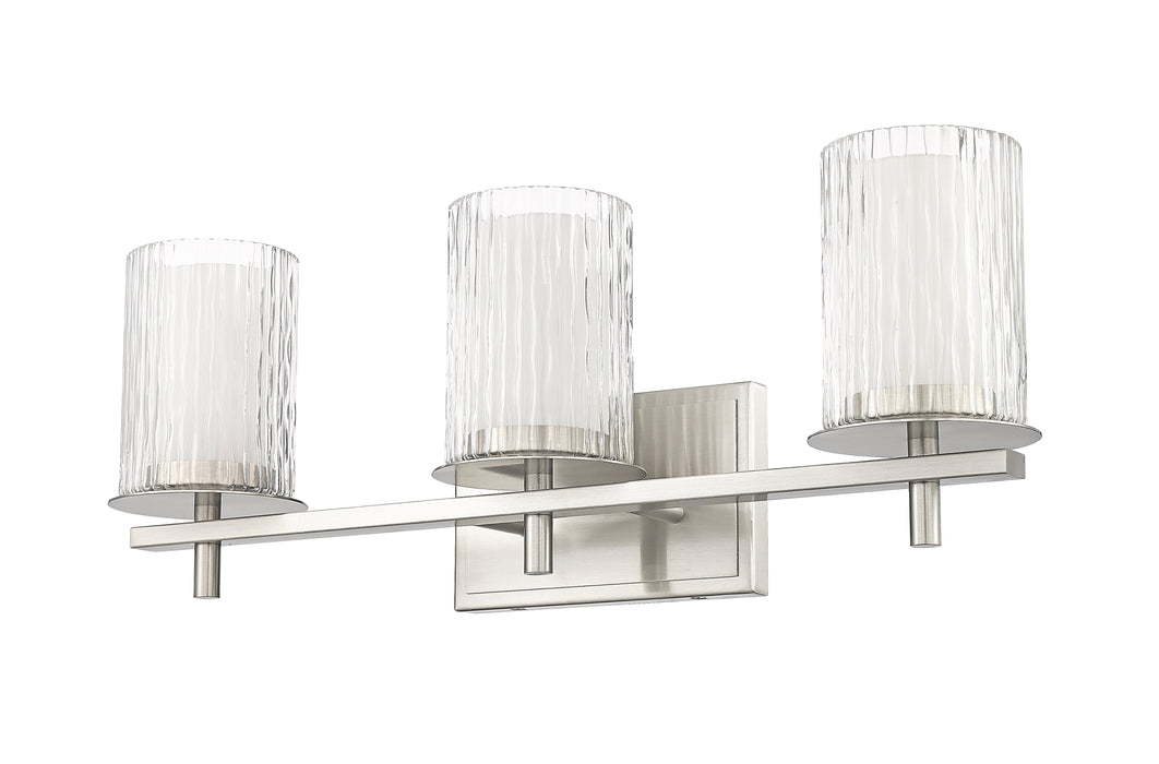 Vanity Z-Lite 1949-3V-BN Brushed Nickel Grayson 3 Light Vanity Z-Lite