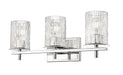 Vanity Z-Lite 1949-3V-CH Chrome Grayson 3 Light Vanity Z-Lite