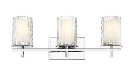 Vanity Z-Lite 1949-3V-CH Chrome Grayson 3 Light Vanity Z-Lite