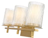 Vanity Z-Lite 1949-3V-MGLD Modern Gold Grayson 3 Light Vanity Z-Lite
