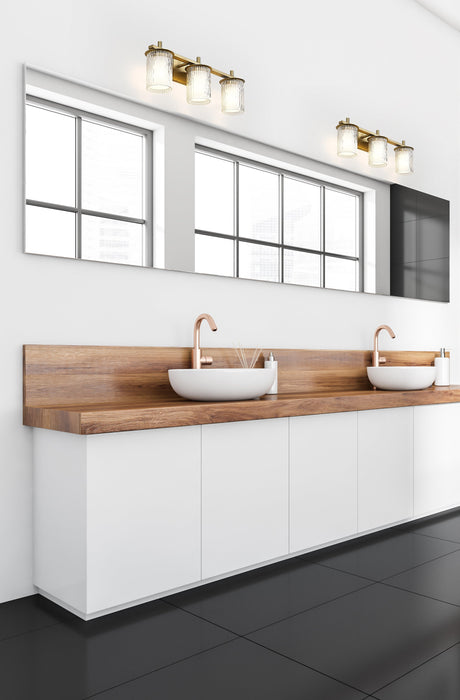Vanity Z-Lite 1949-3V-MGLD Modern Gold Grayson 3 Light Vanity Z-Lite