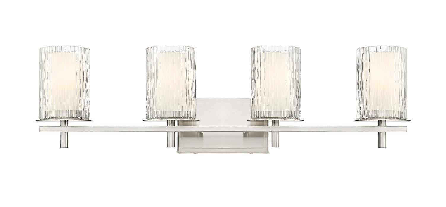 Vanity Z-Lite 1949-4V-BN Brushed Nickel Grayson 4 Light Vanity Z-Lite