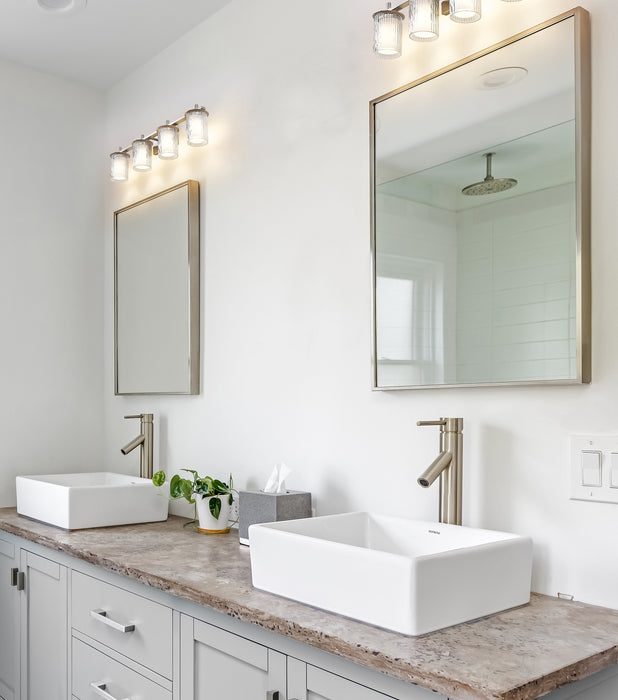 Vanity Z-Lite 1949-4V-BN Brushed Nickel Grayson 4 Light Vanity Z-Lite