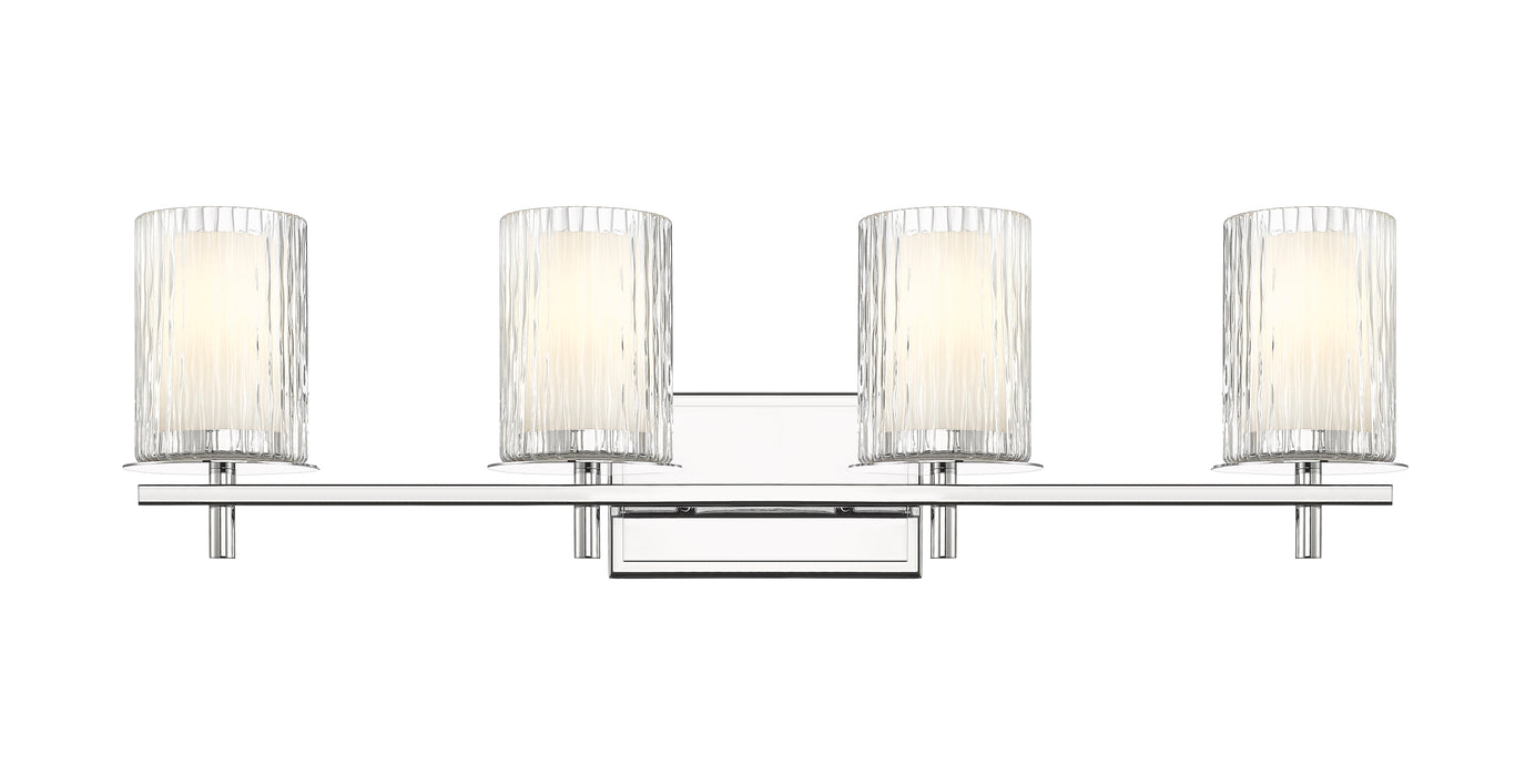 Vanity Z-Lite 1949-4V-CH Chrome Grayson 4 Light Vanity Z-Lite