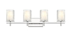 Vanity Z-Lite 1949-4V-CH Chrome Grayson 4 Light Vanity Z-Lite