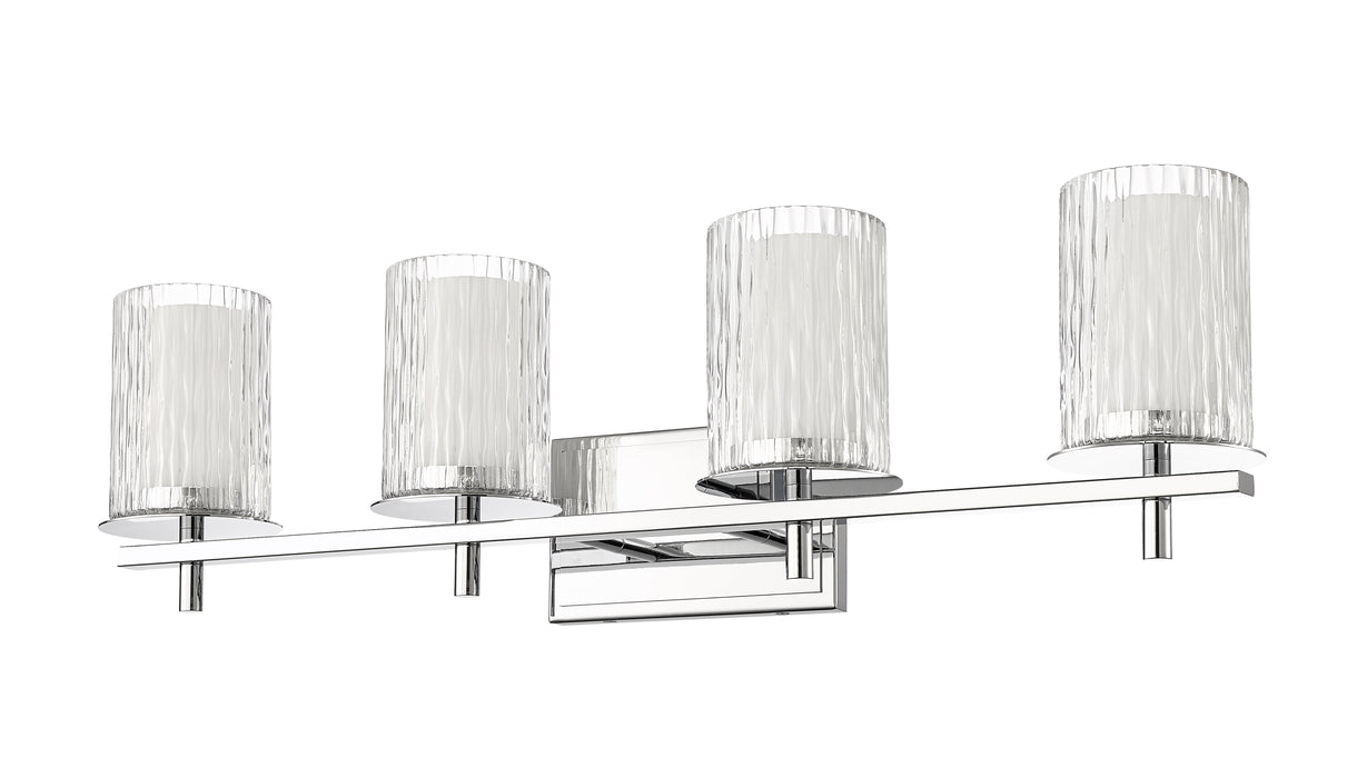 Vanity Z-Lite 1949-4V-CH Chrome Grayson 4 Light Vanity Z-Lite