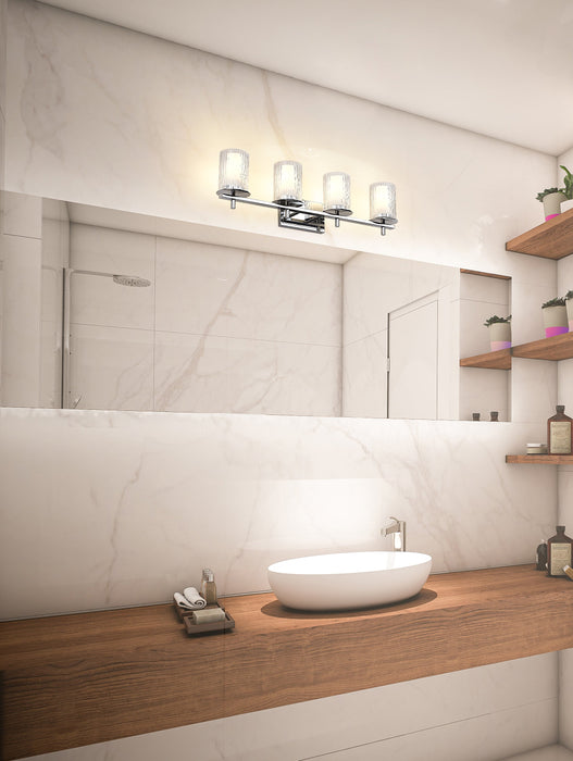 Vanity Z-Lite 1949-4V-CH Chrome Grayson 4 Light Vanity Z-Lite