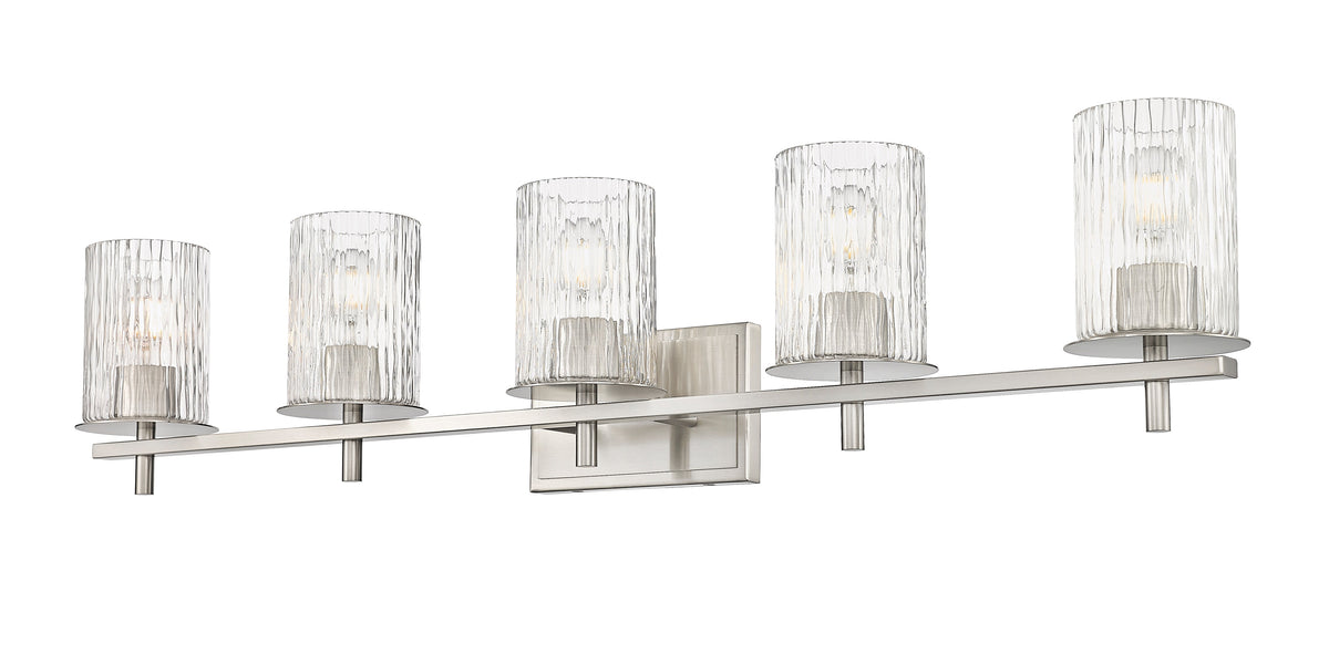 Z-Lite 1949-5V-BN Brushed Nickel Grayson 5 Light Vanity