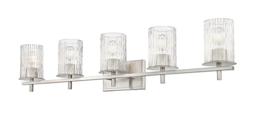 Vanity Z-Lite 1949-5V-BN Brushed Nickel Grayson 5 Light Vanity Z-Lite