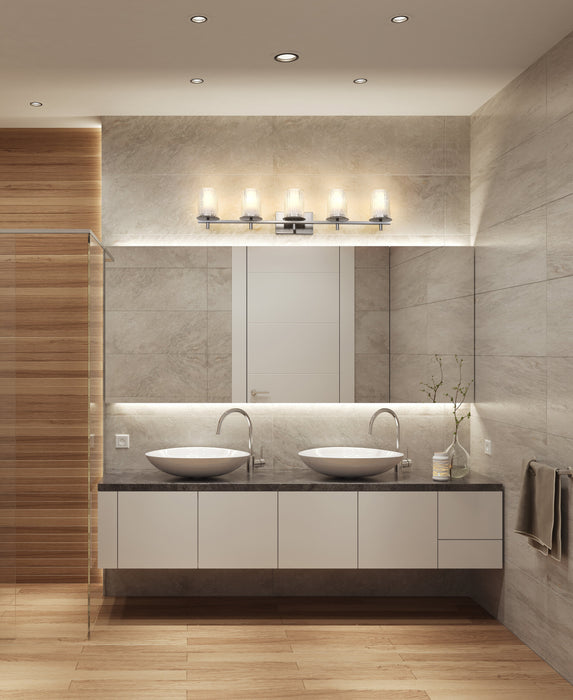 Vanity Z-Lite 1949-5V-BN Brushed Nickel Grayson 5 Light Vanity Z-Lite