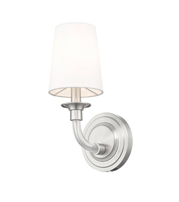 Wall Sconce Z-Lite 1950-1S-BN Brushed Nickel Katerina 1 Light Wall Sconce Z-Lite