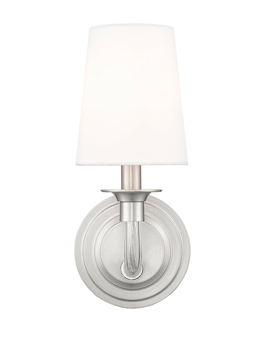 Wall Sconce Z-Lite 1950-1S-BN Brushed Nickel Katerina 1 Light Wall Sconce Z-Lite