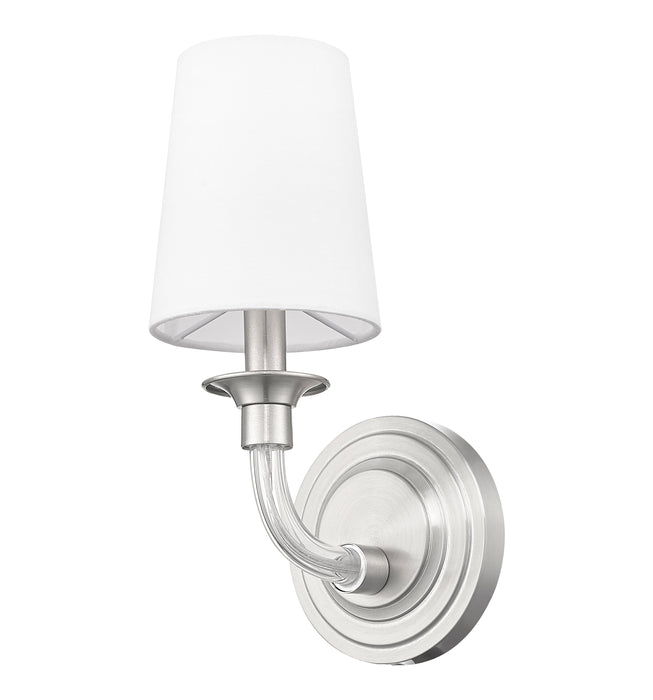 Wall Sconce Z-Lite 1950-1S-BN Brushed Nickel Katerina 1 Light Wall Sconce Z-Lite