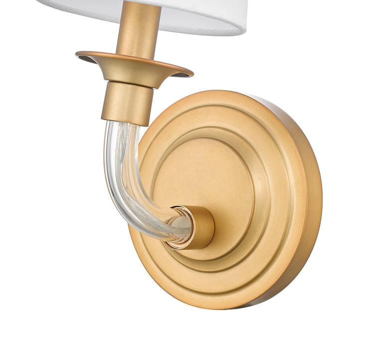 Wall Sconce Z-Lite 1950-1S-RB Rubbed Brass Katerina 1 Light Wall Sconce Z-Lite