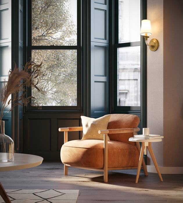 Wall Sconce Z-Lite 1950-1S-RB Rubbed Brass Katerina 1 Light Wall Sconce Z-Lite