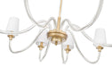 Chandelier Z-Lite 1950-8RB Rubbed Brass Katerina 8 Light Chandelier Z-Lite